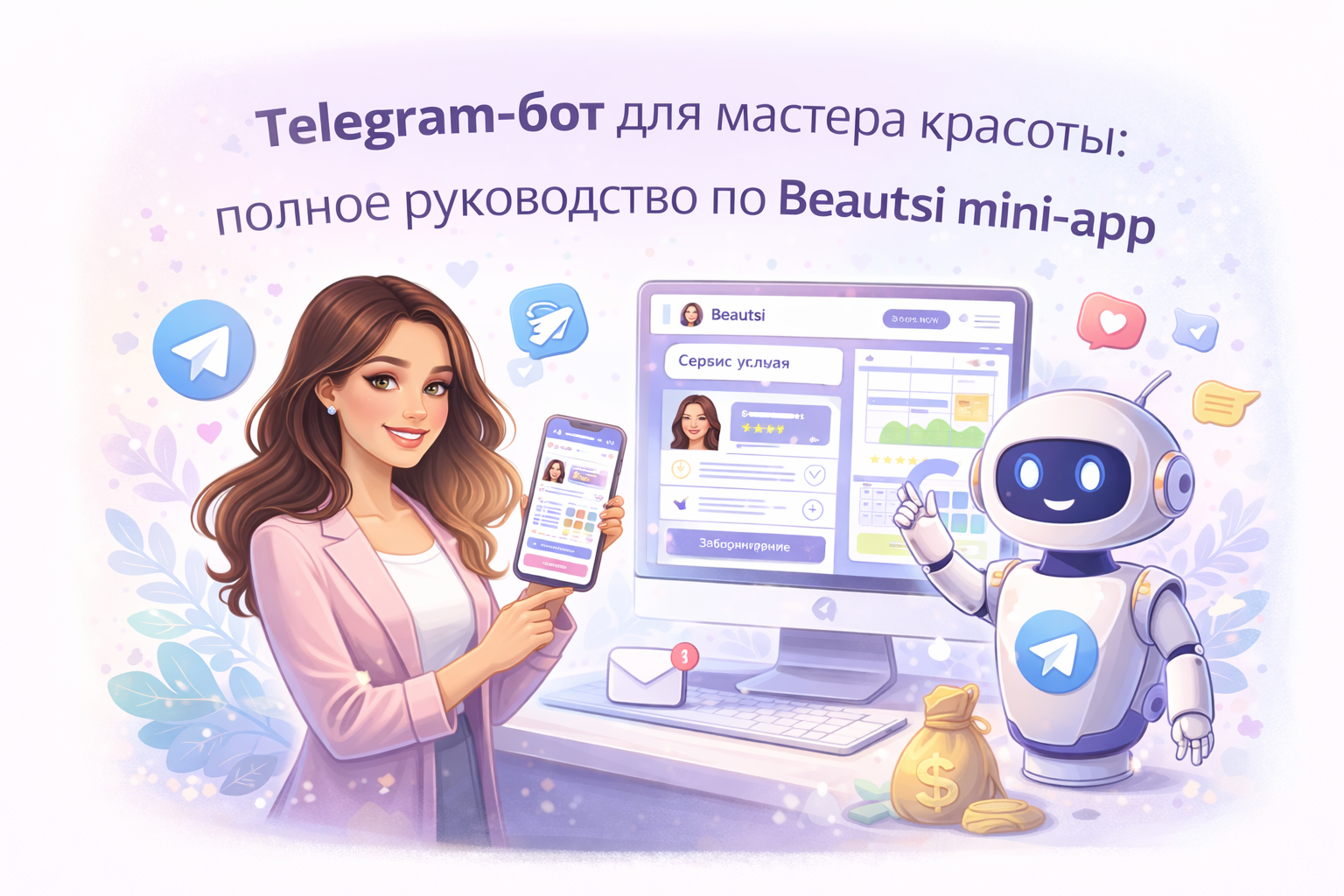 Telegram-бот для мастера красоты: полное руководство по Beautsi mini-app